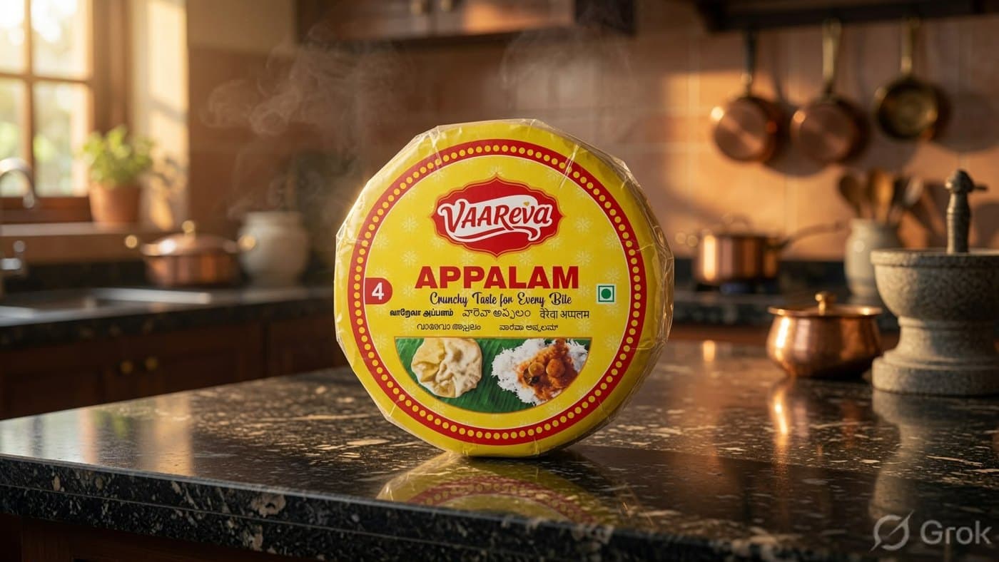 VAAREVA Appalam pack